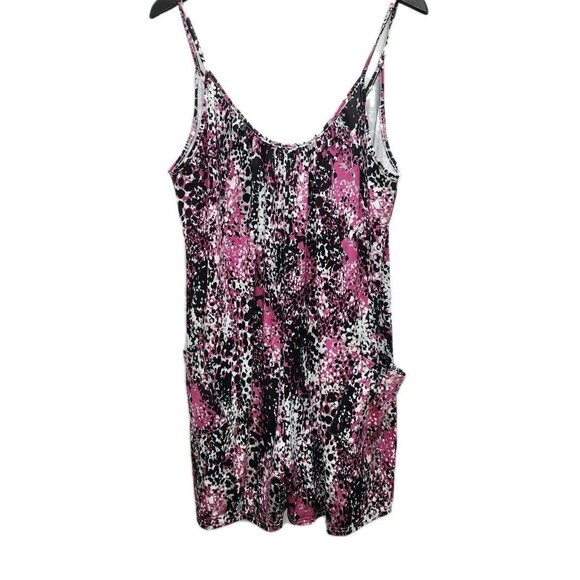 Rompers Set Of 2 Womens 2XL Scoop Neck Pockets Unbranded Pink Black Blue Casual - Picture 3 of 16